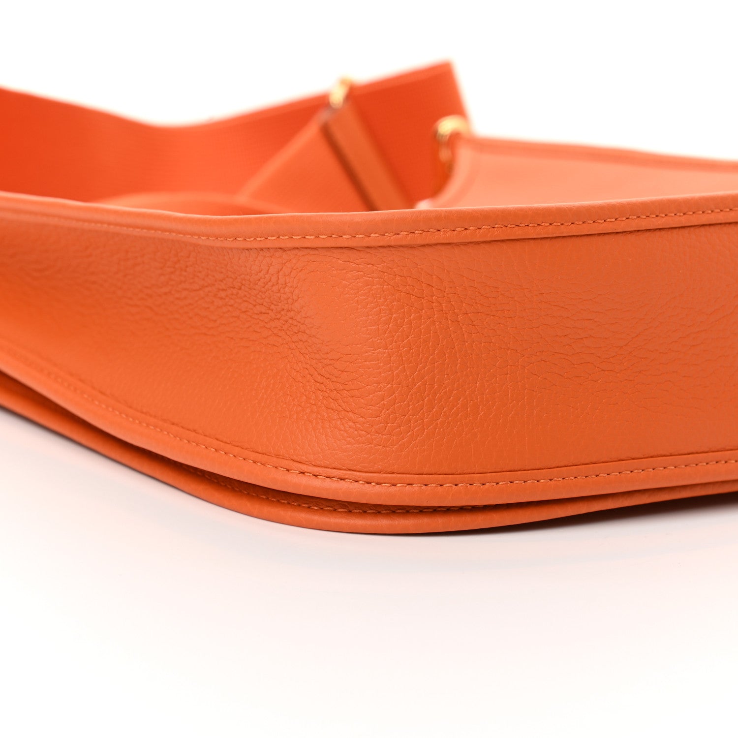 Hermes Taurillon Clemence Evelyne III PM Orange 10 of 13