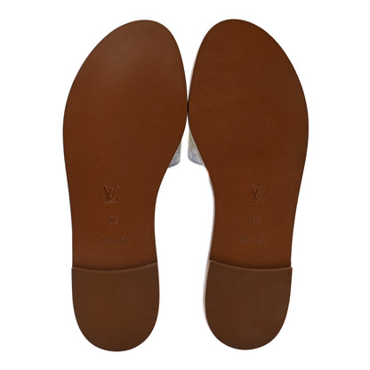 Louis Vuitton Monogram Escale Lock It Flat Mule 36 Pastel 5 of 9