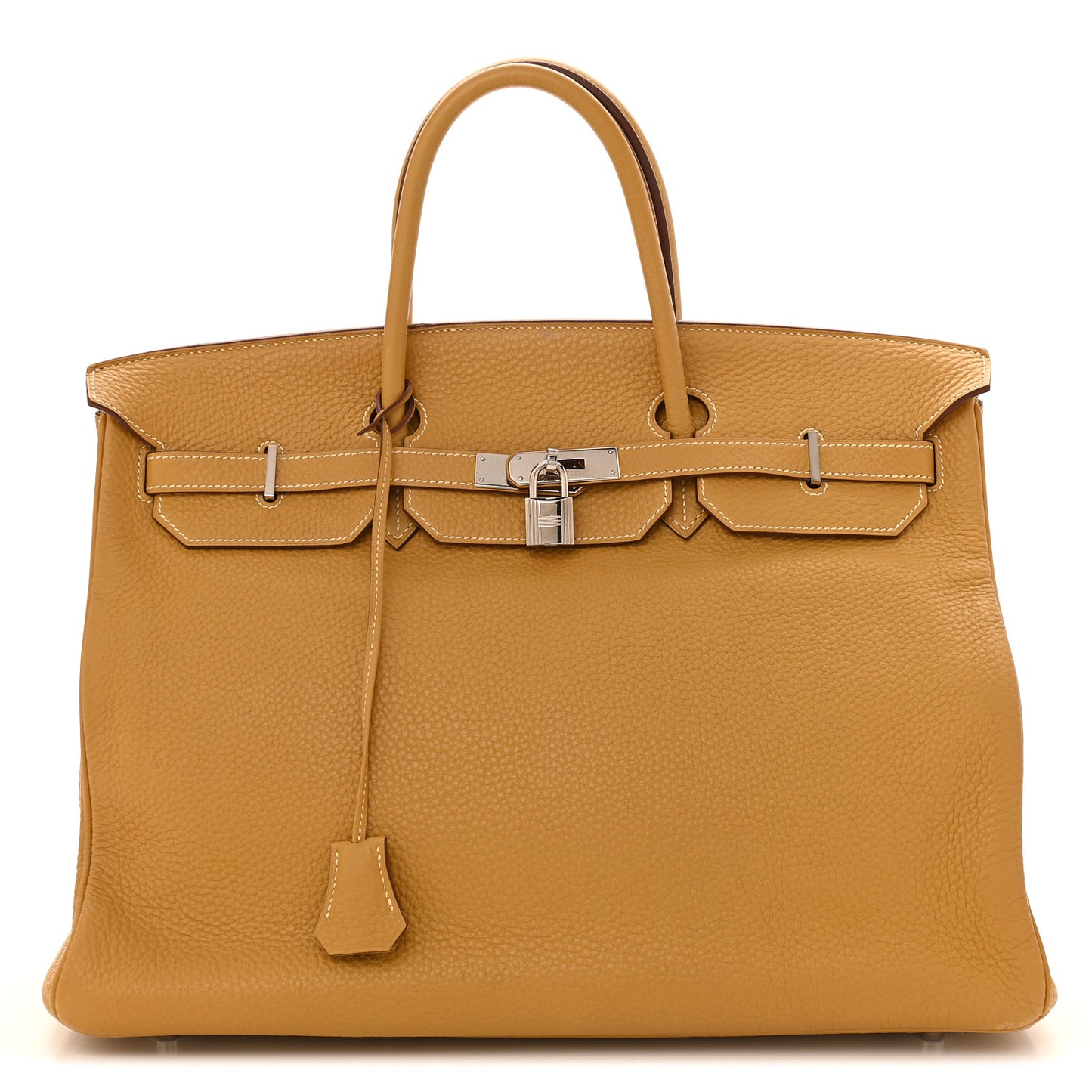 Taurillon Clemence Birkin 40 Curry