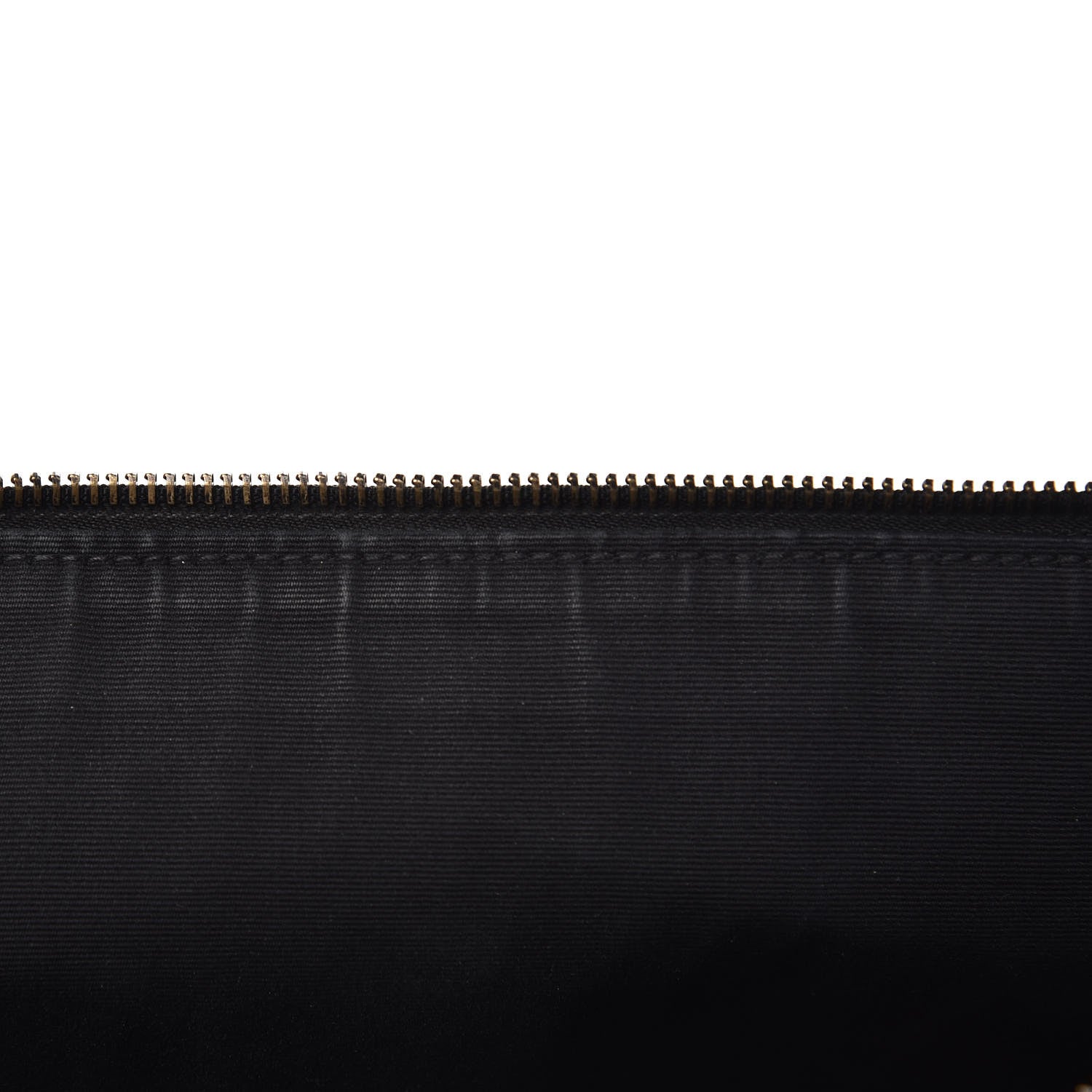 Saint Laurent Calfskin Crocodile Embossed Large Sac De Jour Carryall Pouch Black 8 of 8