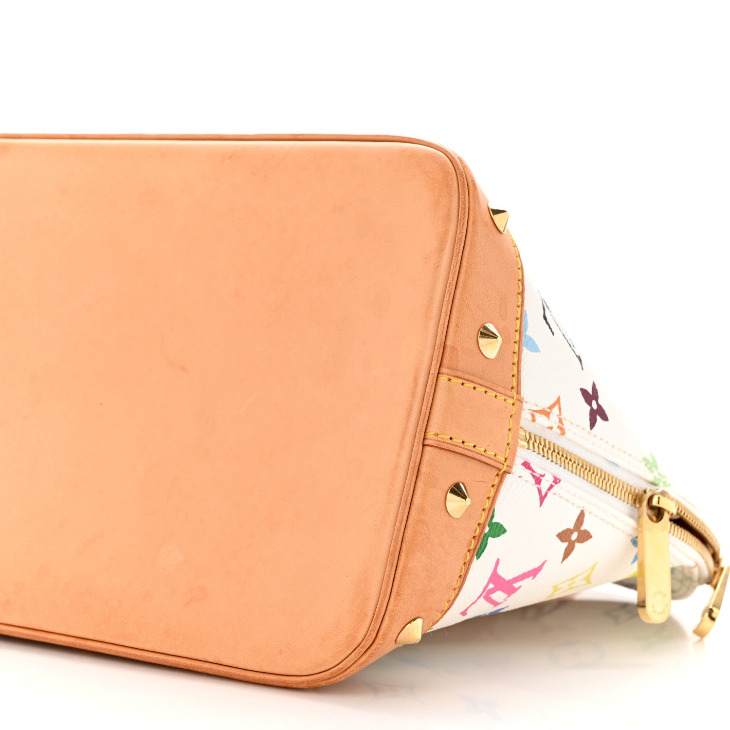 Louis Vuitton Monogram Multicolor Alma White 10 of 13