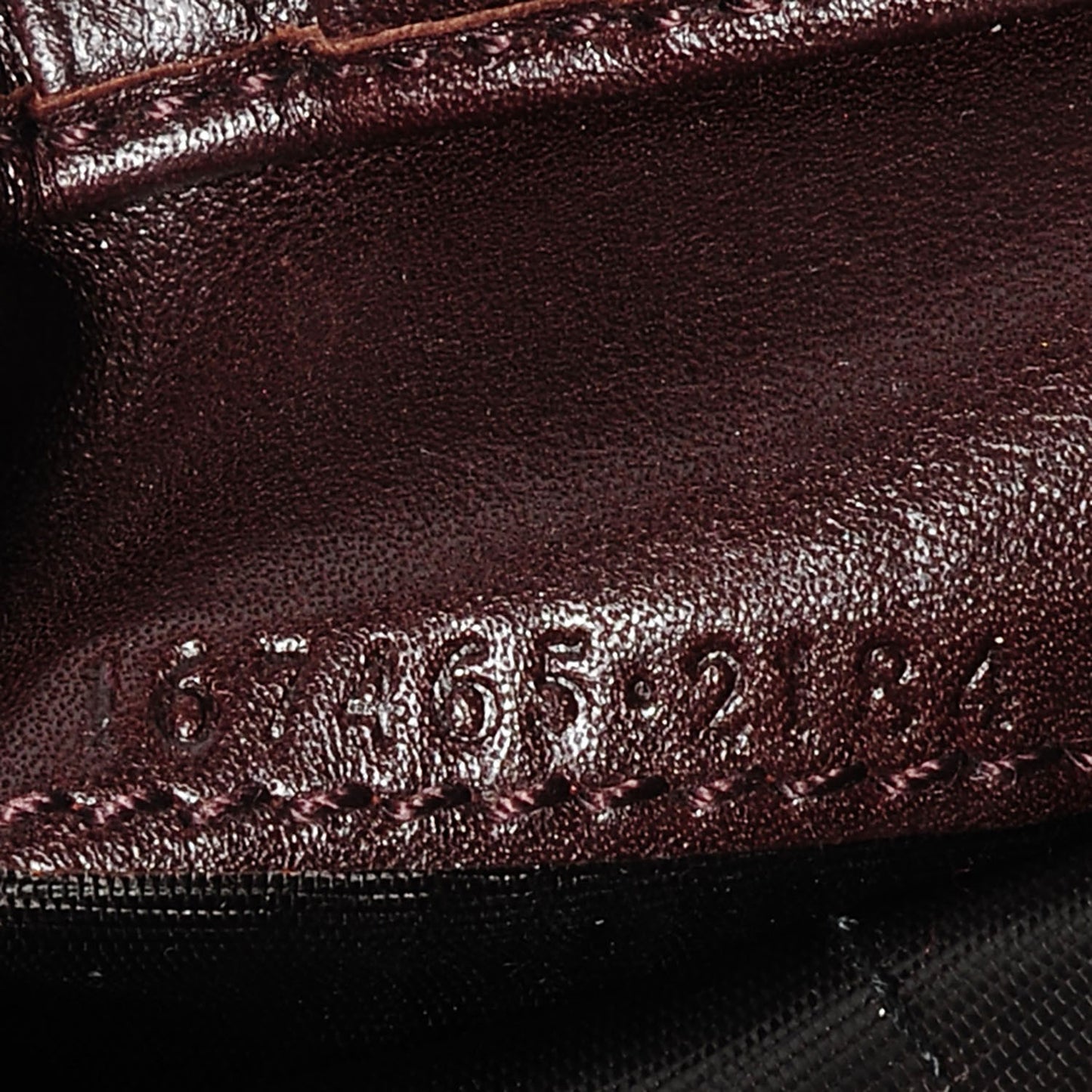 Guccissima Princy Compact Wallet Chocolate