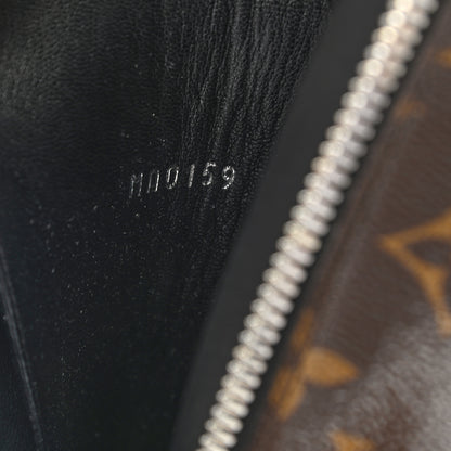 Louis Vuitton Calfskin Monogram Janet Ankle Boots 36.5 Black 8 of 9