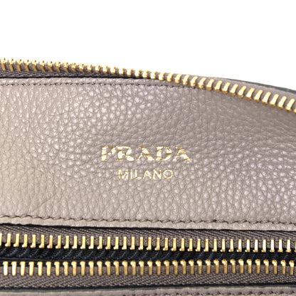 Prada Vitello Daino Shoulder Bag Argilla 5 of 5