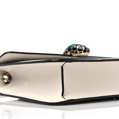 Bulgari Small Serpenti Forever Snake Strap Crossbody Bag White Agate 7 of 9