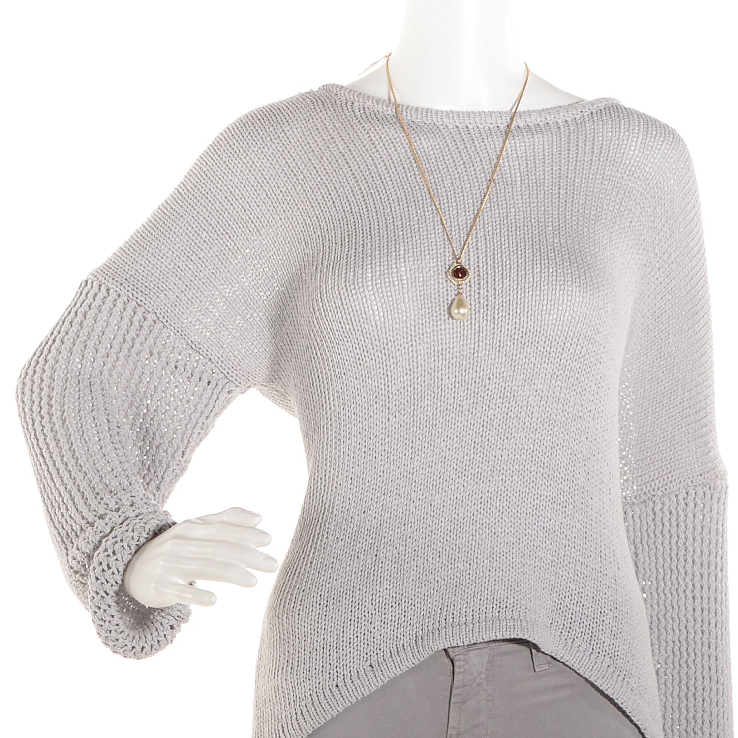 Chanel Pearl Resin CC Necklace Gold 2 of 7