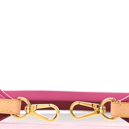 Louis Vuitton Calfskin Cluny BB Shoulder Strap Bordeaux Fuchsia 3 of 3
