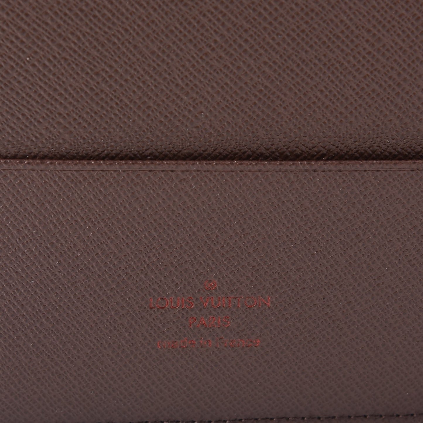 Damier Ebene Large Ring Agenda Cover