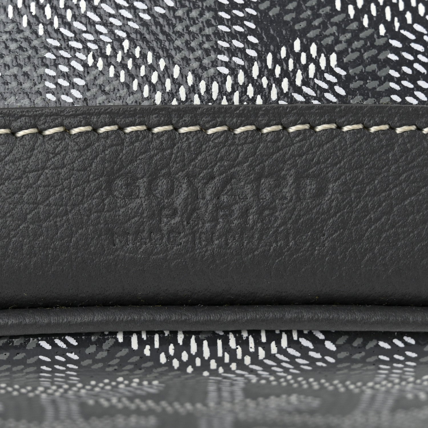 Goyard Goyardine Petit Flot Mini Bucket Bag Grey 6 of 10