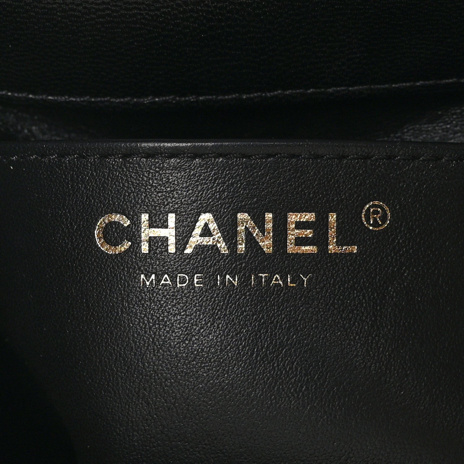 Chanel Goatskin Quilted Mini Square Flap Black 7 of 10