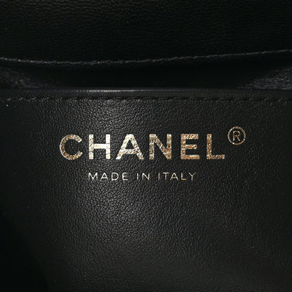 Chanel Goatskin Quilted Mini Square Flap Black 7 of 10