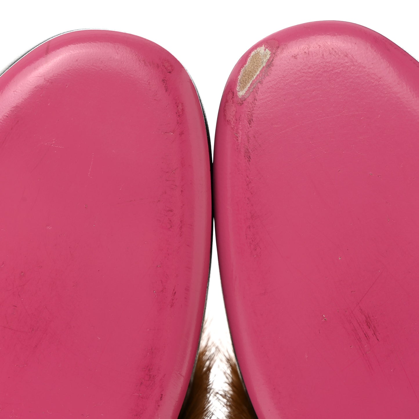 Mink Malaga Kid Crystal Candy Mules 38 Light Brown Black