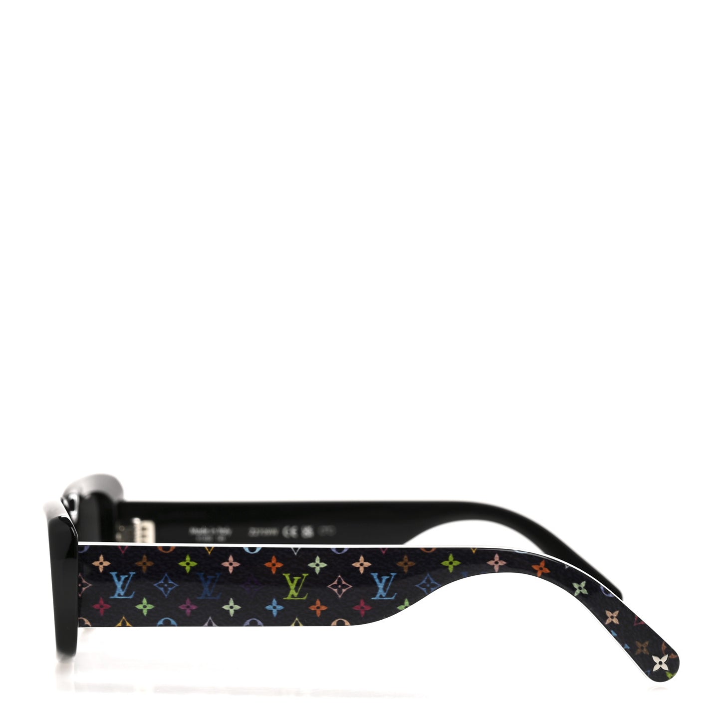 LV X TM Acetate Monogram Multicolor Sunglasses Z2709W Black
