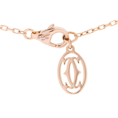 Cartier 18K Pink Gold Pink Sapphire D'Amour Pendant Necklace 5 of 5