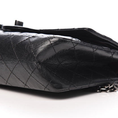 Chanel Aged Calfskin Quilted 2.55 Reissue 225 Flap Black 9 of 10