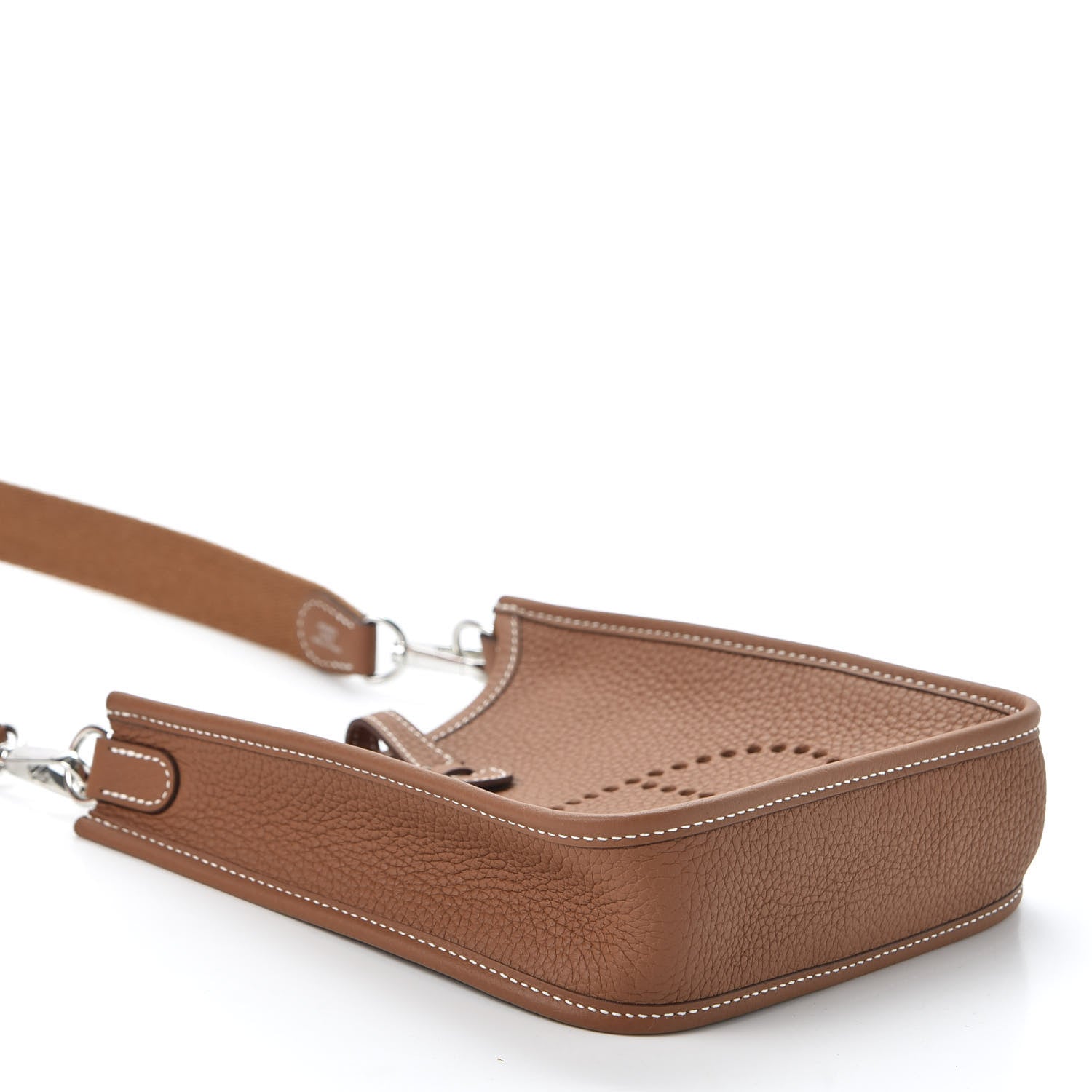 Hermes Taurillon Clemence Evelyne TPM Gold 3 of 10