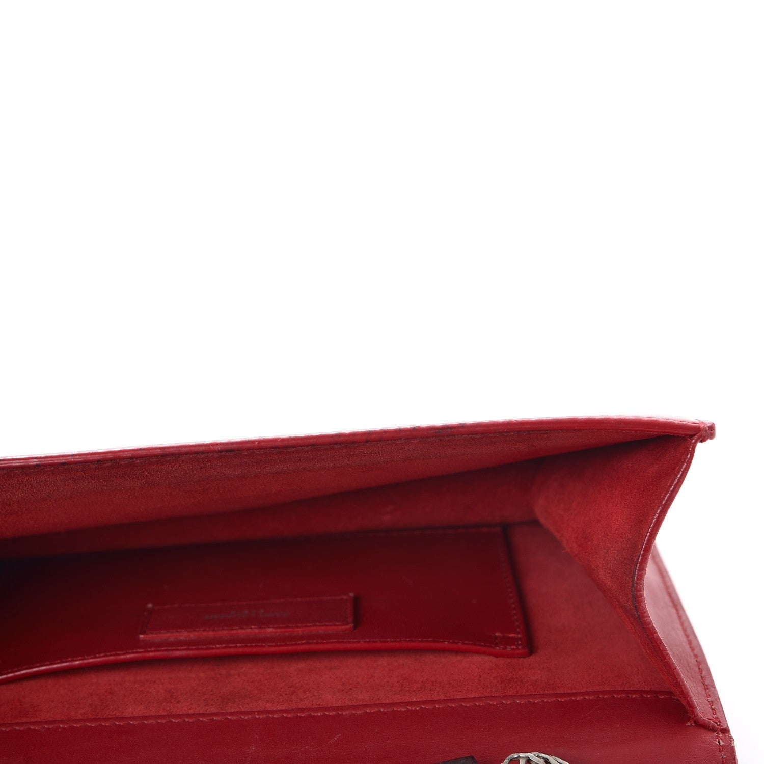 Saint Laurent Calfskin Small Betty Red 26 of 28