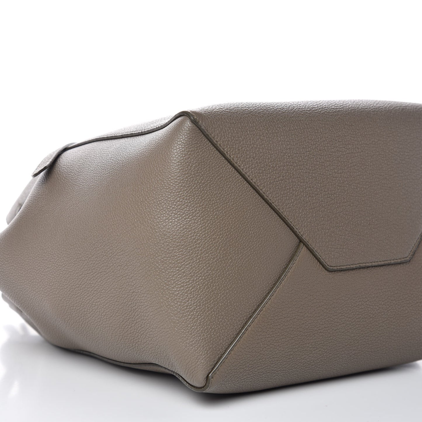 Soft Grained Calfskin Small Belt Cabas Phantom Taupe