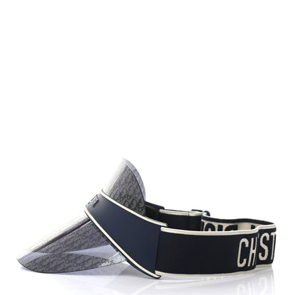 Christian Dior Oblique DiorClub V1U Sun Visor Blue 4 of 8