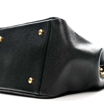 Chanel Caviar Quilted Petit Timeless Tote PTT Black 10 of 14