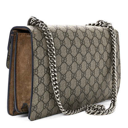 Gucci GG Supreme Monogram Small Dionysus Shoulder Bag Taupe 3 of 11