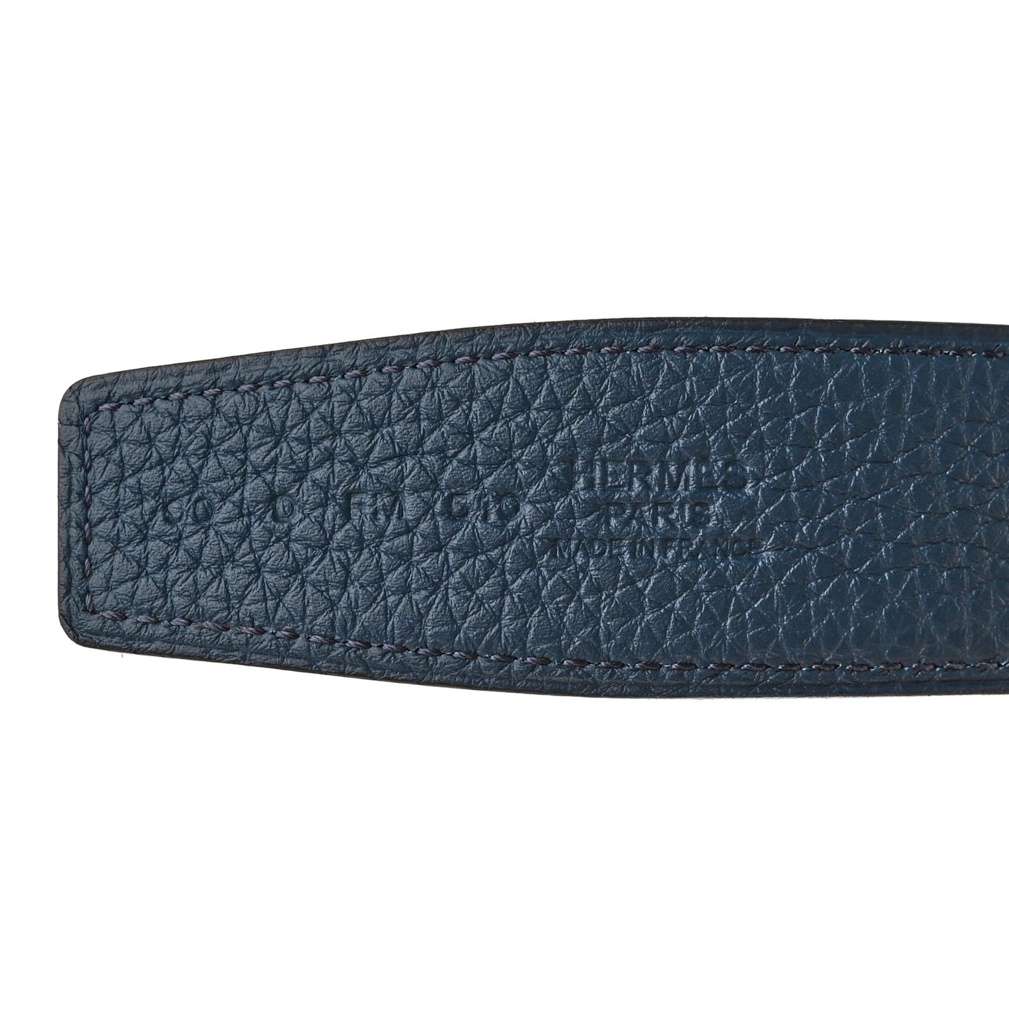 Box Togo 32mm Belt Strap 90 36 Black Bleu de Prusse