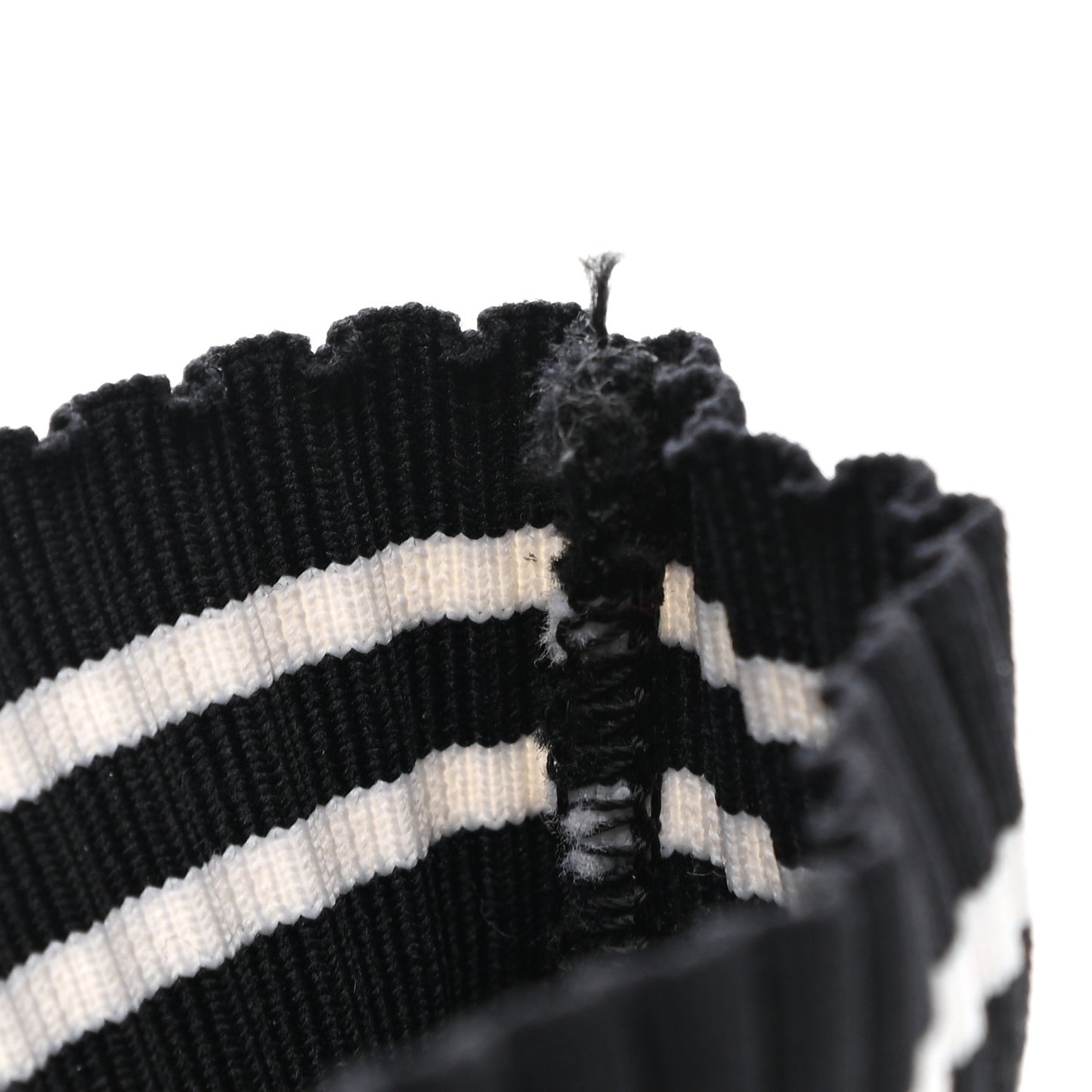Stretch Knit Womens Sock Sneakers 35 Black