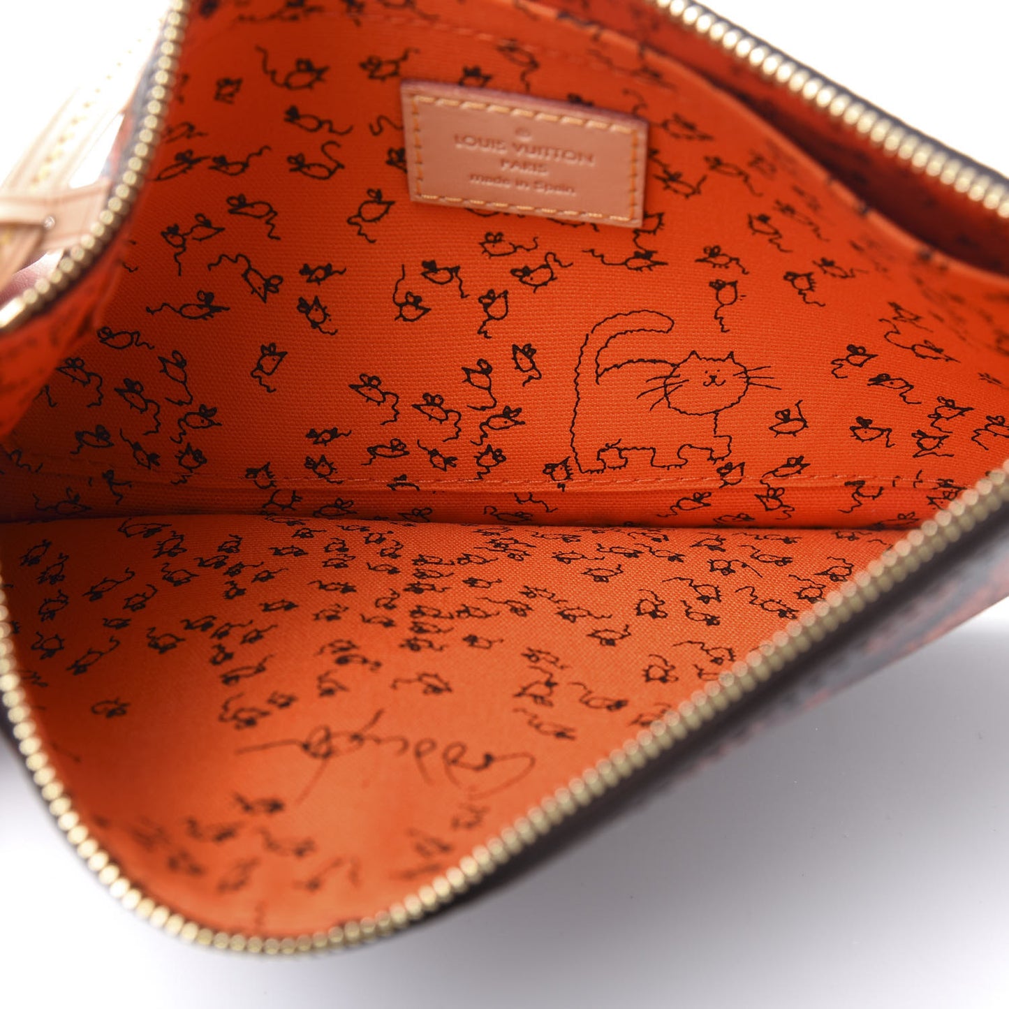 Catogram Neverfull MM GM Pochette Marron