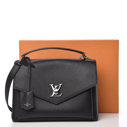 Louis Vuitton Soft Calfskin My Lockme Top Handle Black 11 of 11