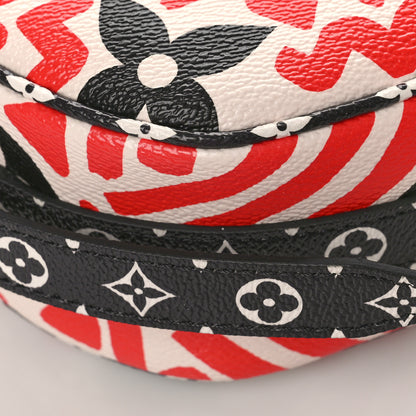 Louis Vuitton Monogram Giant Crafty Boite Chapeau Souple PM Creme Rouge Black 7 of 9