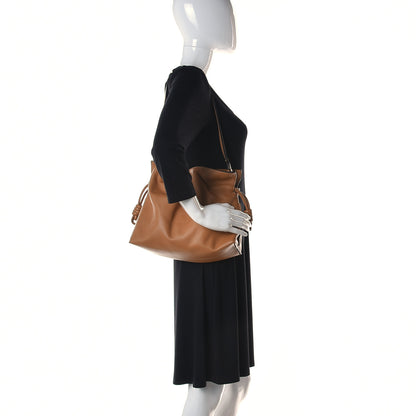 Loewe Nappa Flamenco Knot Clutch Warm Desert 2 of 10