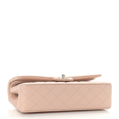 Chanel Caviar Quilted Medium Double Flap Light Beige 4 of 9