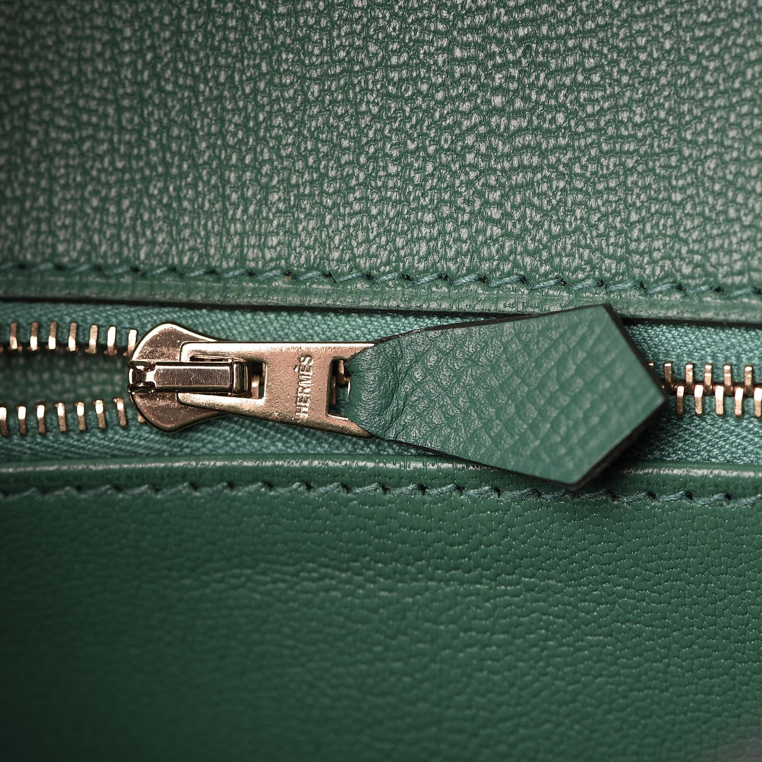 Hermes Epsom Birkin 35 Vert Vertigo 19 of 38