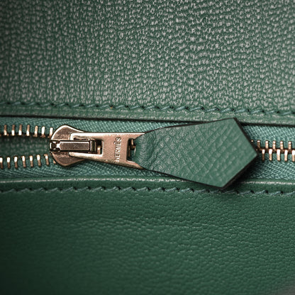 Hermes Epsom Birkin 35 Vert Vertigo 19 of 38
