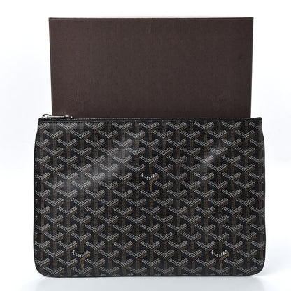 Goyard Goyardine Senat Pochette MM Black 7 of 7