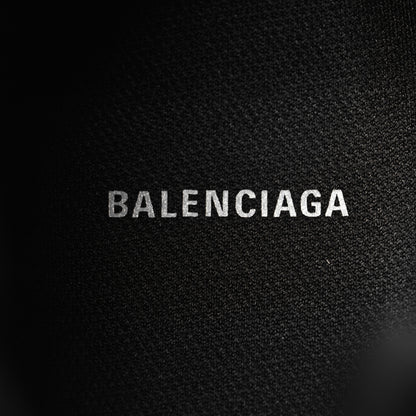 Balenciaga Mesh Rubber Graffiti Mens Runner Sneakers 39 Black Red 7 of 8