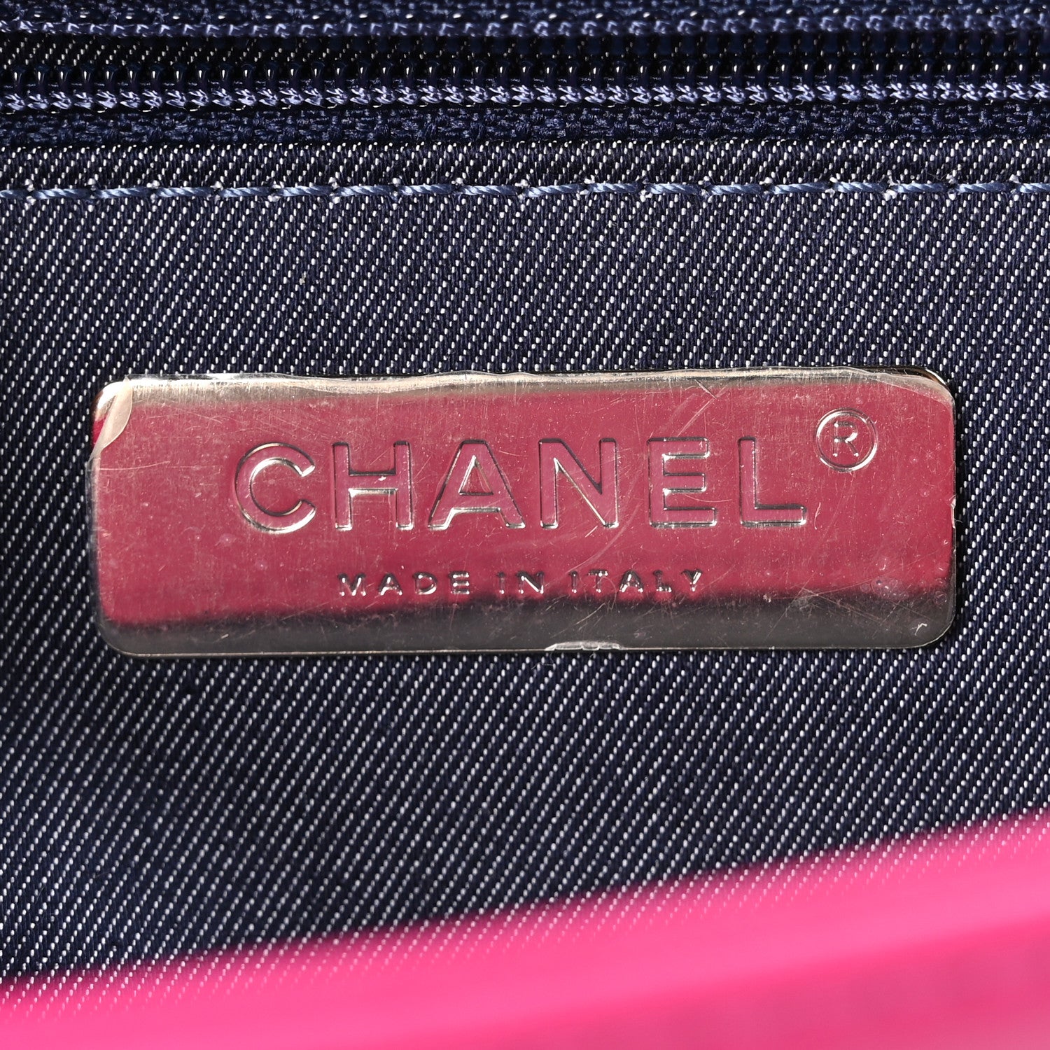 Chanel Lambskin CC Mania Flap Bag Pink 7 of 10