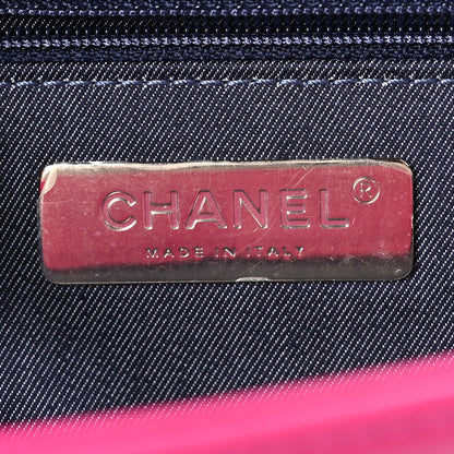 Chanel Lambskin CC Mania Flap Bag Pink 7 of 10