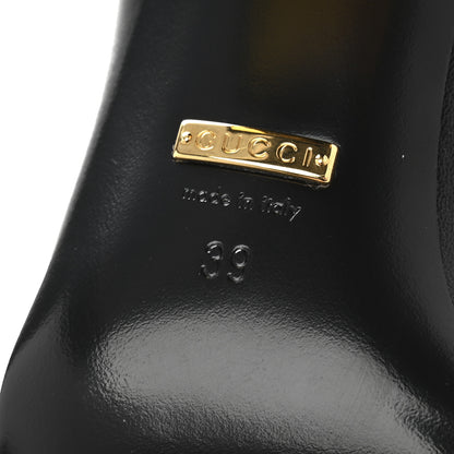 Gucci Malaga Kid Horsebit 75mm Pumps 39 Black 7 of 10