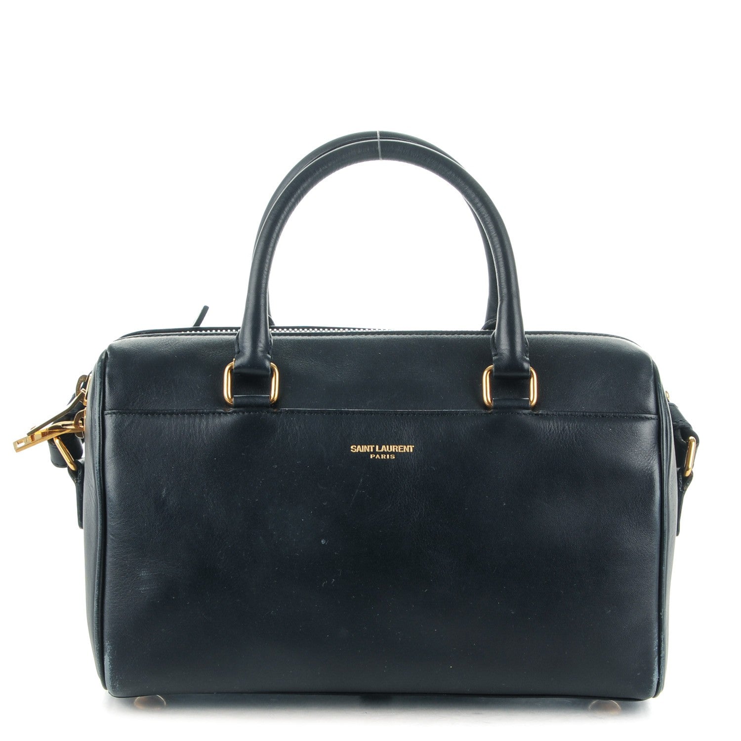 Saint Laurent Calfskin Classic Baby Duffle Marine 1 of 14