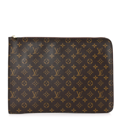 Louis Vuitton Monogram Poche Documents Portfolio Case 39 1 of 9