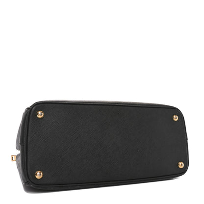 Prada Saffiano Lux Large Galleria Double Zip Tote Black 4 of 9