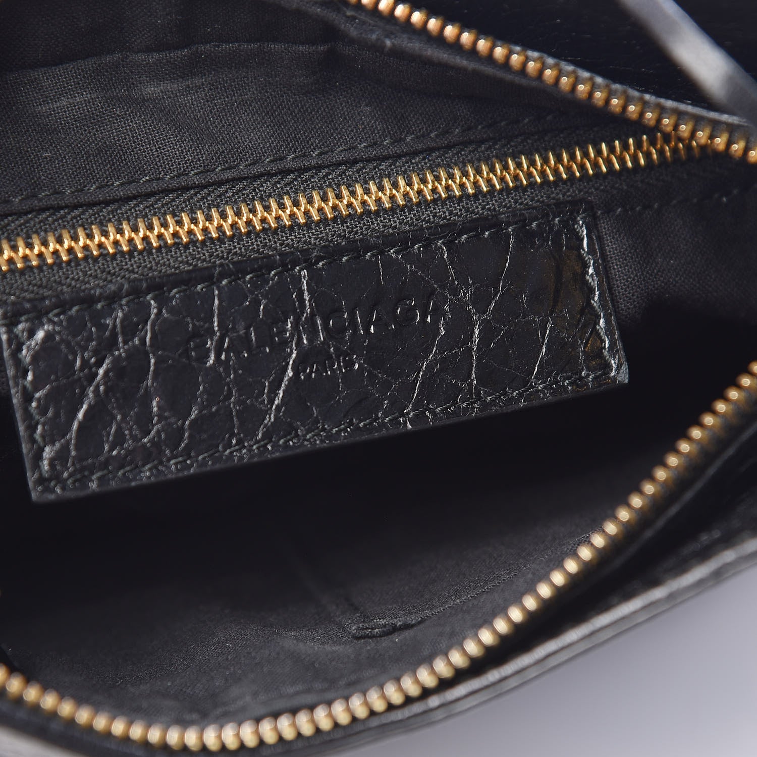 Balenciaga Agneau Classic Gold Hardware Hip Black 8 of 10