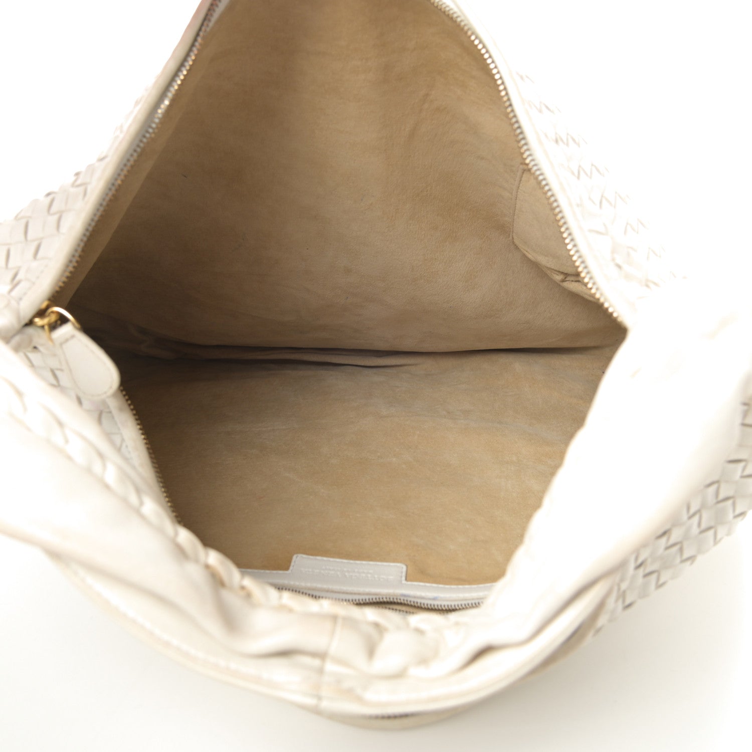 Bottega Veneta Nappa Intrecciato Maxi Veneta Hobo White 5 of 16