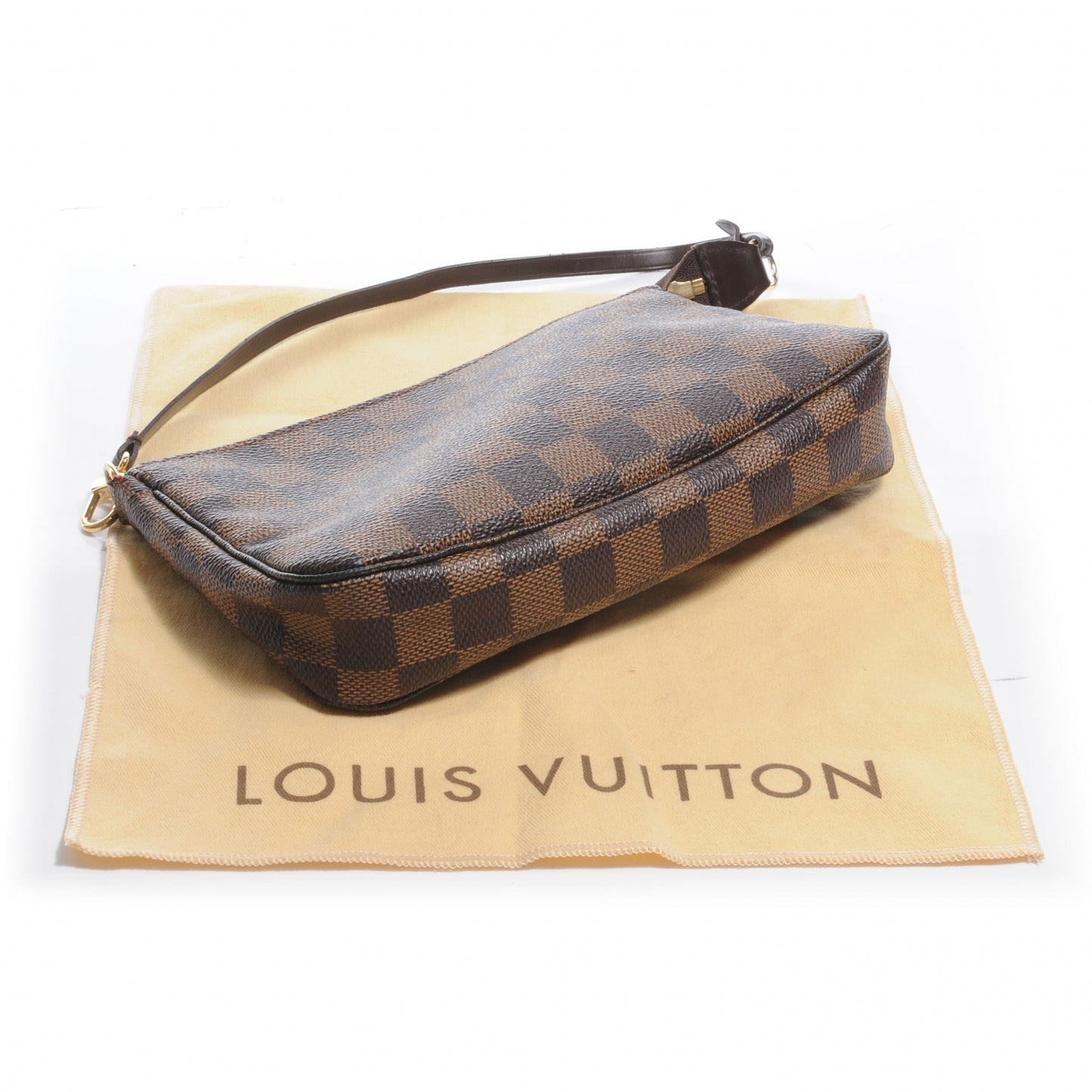 Damier Ebene Pochette Accessories Bag