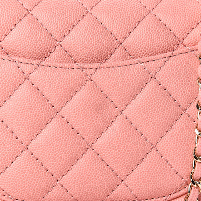 Chanel Caviar Quilted Mini Coco Handle Flap Pink 10 of 13