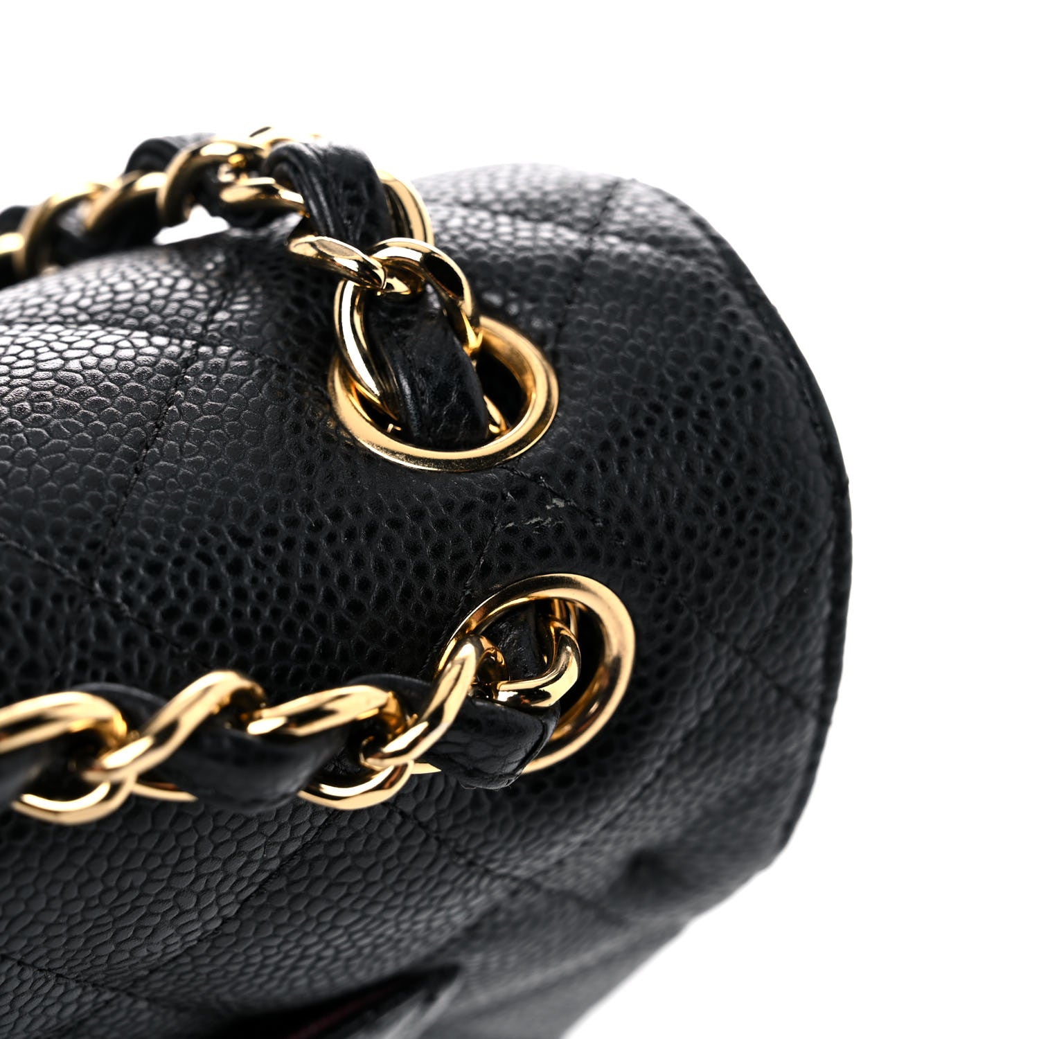 Chanel Caviar Quilted Jumbo Double Flap Black 16 of 17