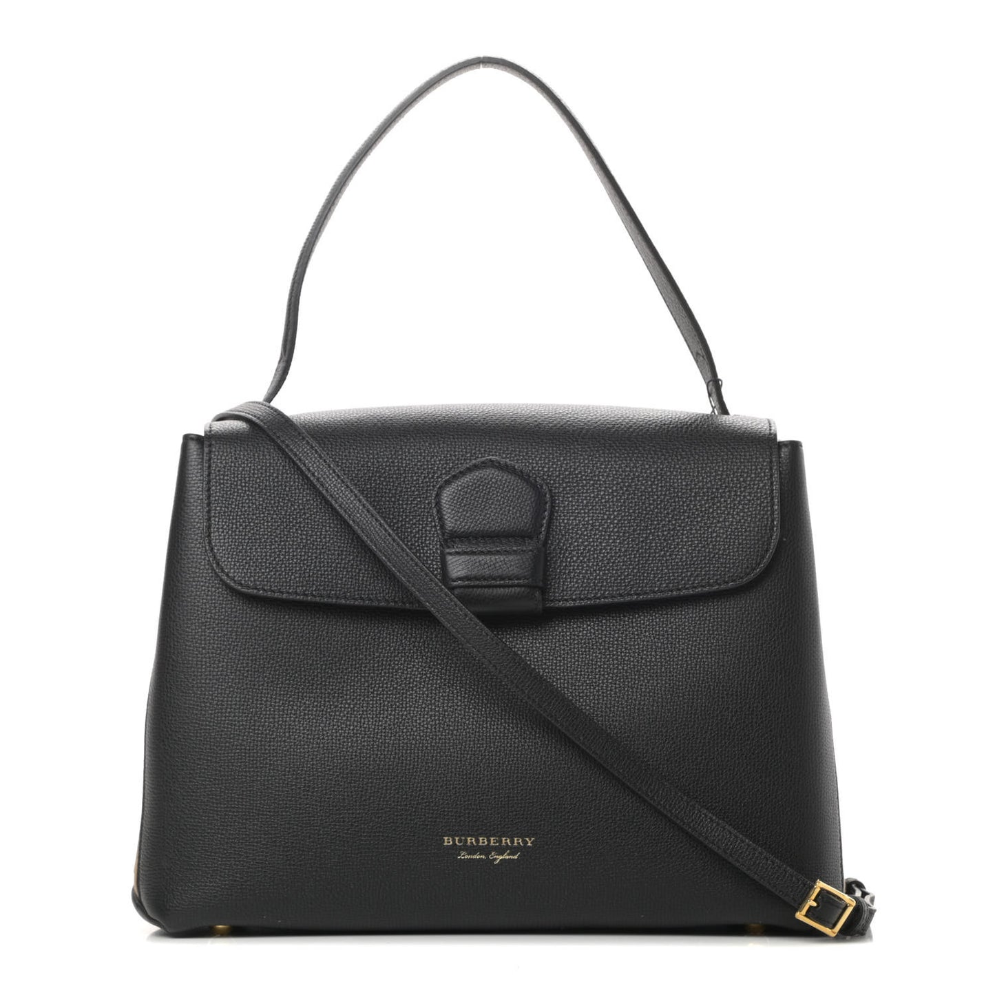 Derby Calfskin House Check Medium Camberley Black