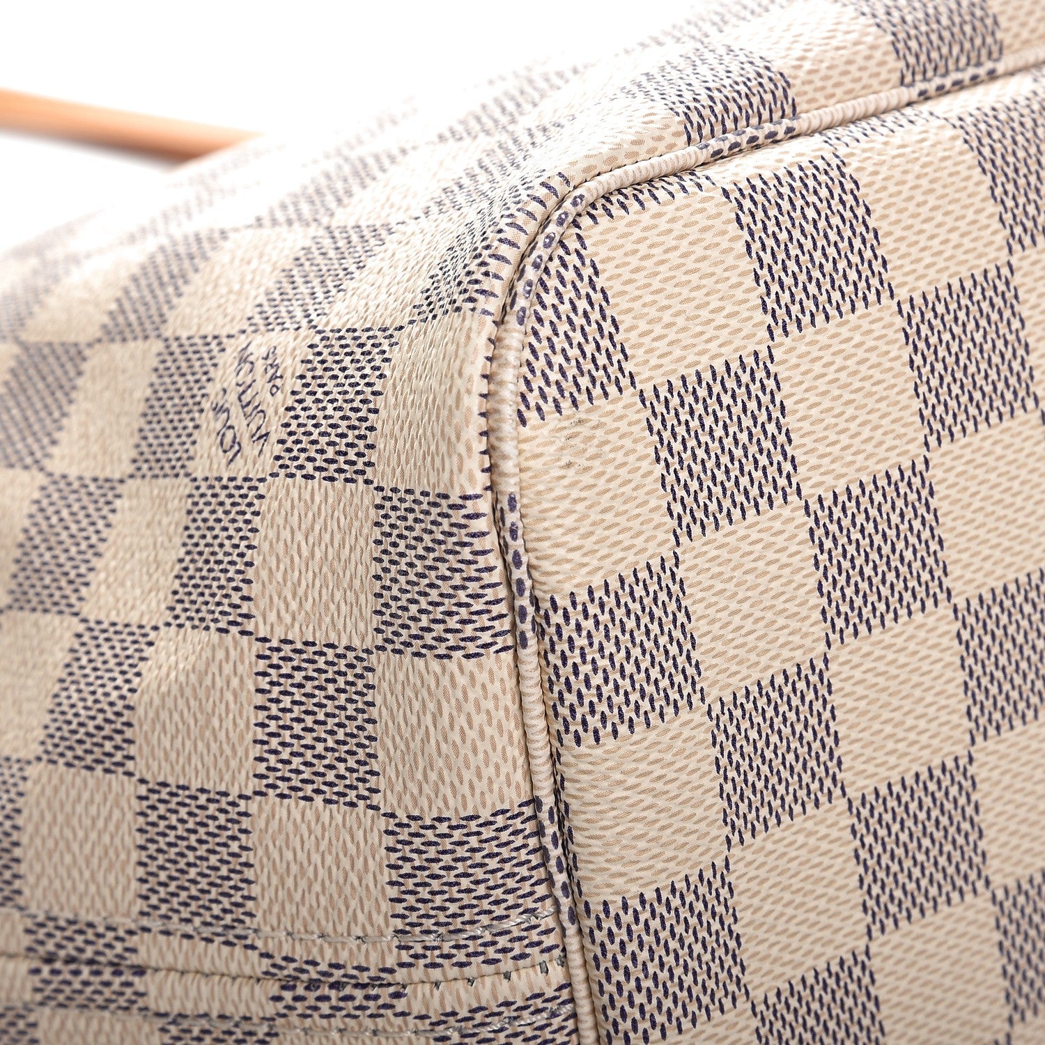 Louis Vuitton Damier Azur Neo Neverfull MM Rose Ballerine 9 of 10