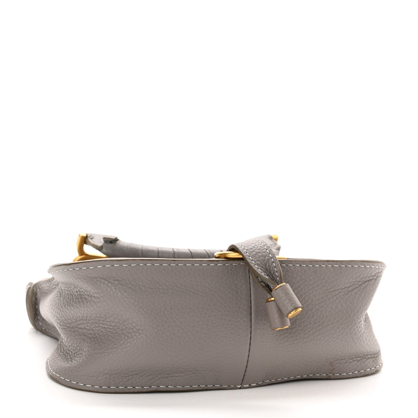 Calfskin Mini Marcie Satchel Cashmere Grey